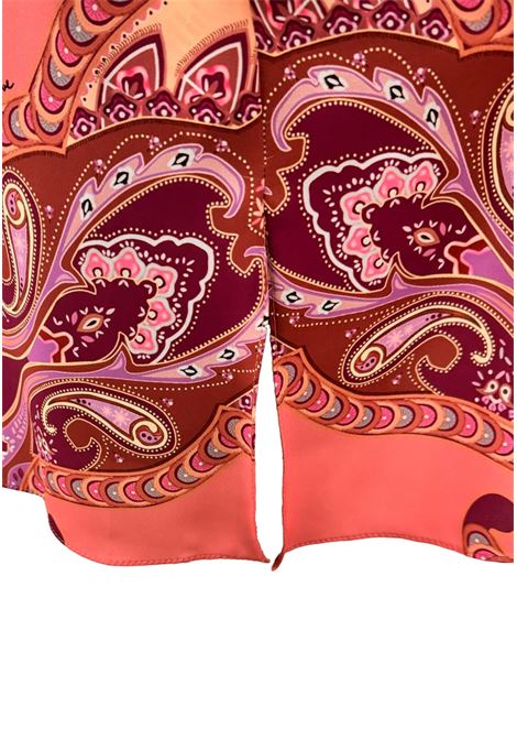 Multicoloured patterned shirt with appliqués GAI MATTIOLO | shirts | LV0548UNICA